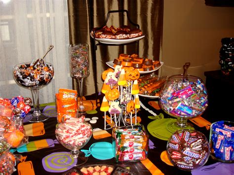 Halloween Candy Table Ideas