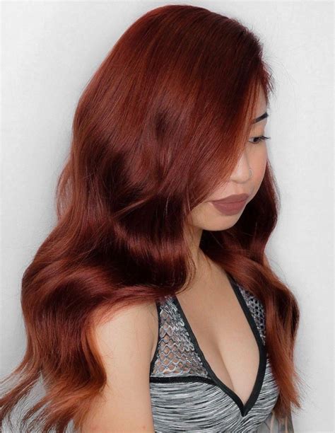 50 Dainty Auburn Hair Ideas To Inspire Your Next Color Appointment Hair Adviser Deep Auburn