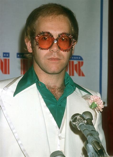 50 Years Of Elton John S Fabulously Over The Top Sunglasses Elton John Glasses Elton John