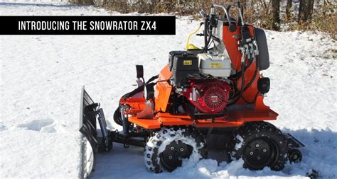 Snowrator Sidewalk Zx4 Snow Plow Bison Turf Equipment Inc Tonawanda
