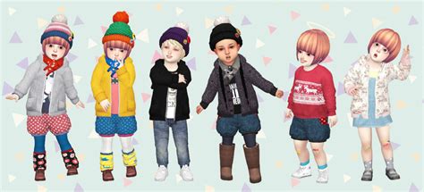 My Sims 4 Blog Toddler Clothing And Accessories By Imadako
