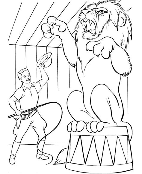 Free printable circus coloring pages for kids. Kids-n-fun.com | 39 coloring pages of Circus