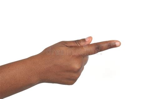 Pointing African Hand Stock Images Image 8217624
