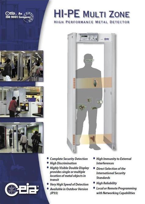 Ahq Security Systems Metal Detectors Ceia