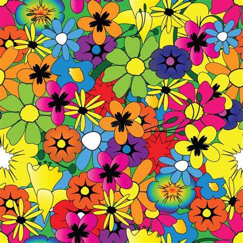 Bright Flower Pattern Stock Vector Image Of Decoration 3105575
