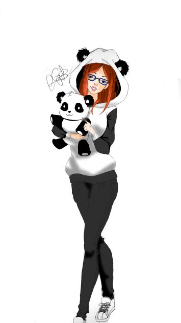 Panda Girl Ibispaint