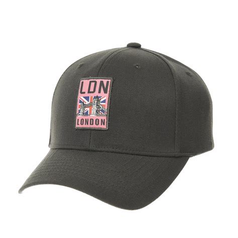 Baseball Cap Union Jack Patch Simple Plain Ball Cap For Men Women Hat