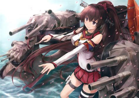 Download Anime Kantai Collection Yamato Kancolle School Uniform By