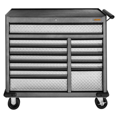Featuring a portable design, it can be moved around for ultimate customization. Gladiator Premier Series 41 in. W 12-Drawer Rolling Tool ...