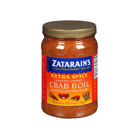 Zatarain S Extra Spicy Crawfish Shrimp Crab Boil Zatarain S
