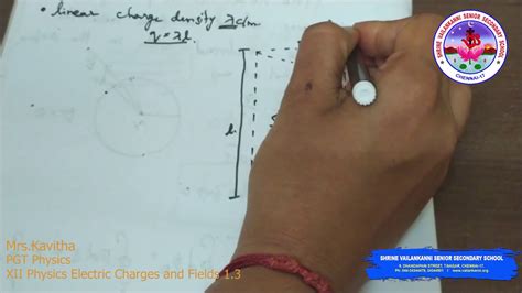 Svsss Xii Physics Electric Charges And Fields 13 Youtube