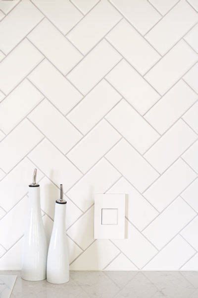 Diy Herringbone Subway Tile Backsplash Sexiz Pix