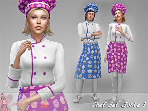 Jaru Sims Chef Set Jonte 1 Dine Out Needed Lace Gown Sequin Dress
