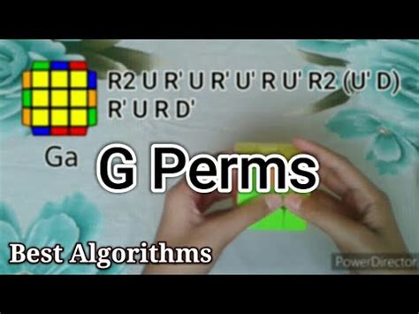 Rubik S Cube PLL G Perm Algorithms And Finger Tricks Bangla YouTube