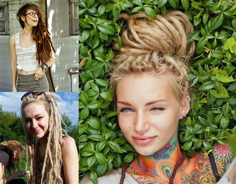 There are lots of celebrities nowadays who wear dreadlocks, such as paul psquare, basket mouth, ehis and many others. Female Dreads Hairstyles For The Most Daring Ones | Hairstyles, Haircuts and Hair Colors On ...
