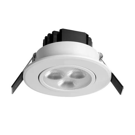 Downunder i recessed ceiling lights £59.88 inc vat more. Paint White 3W 3-Inch LED Recessed Ceiling Light Cans ...