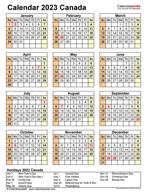 Canada 2023 Holiday Calendar Get Latest News 2023 Update