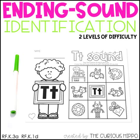 Ending Sound Worksheets Made By Teachers