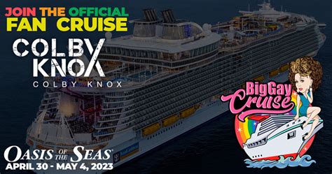 colby knox gay fan caribbean cruise 2023 on oasis of the seas happy gay travel cruise help