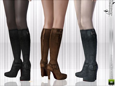 The Sims Resource Suede Leather Boots