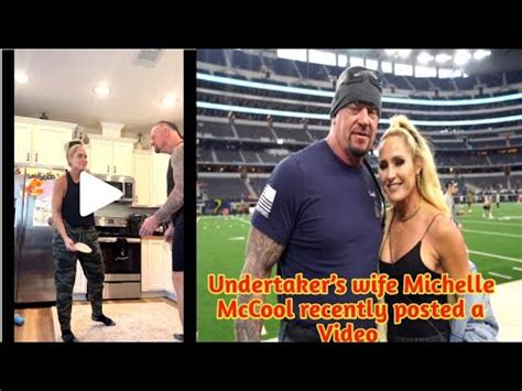 The Undertakers Wife Michelle Mccool Recently Posted A Video Undertaker Last Video Youtube