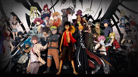 Download All Anime Characters Hd Wallpaper On By Amywhite