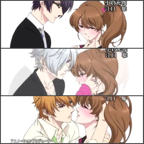 Brothers Conflict Ema With Azusa Tsubaki And Natsume In The Opening