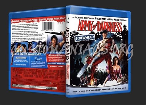 Army Of Darkness Blu Ray Cover Dvd Covers And Labels By Customaniacs