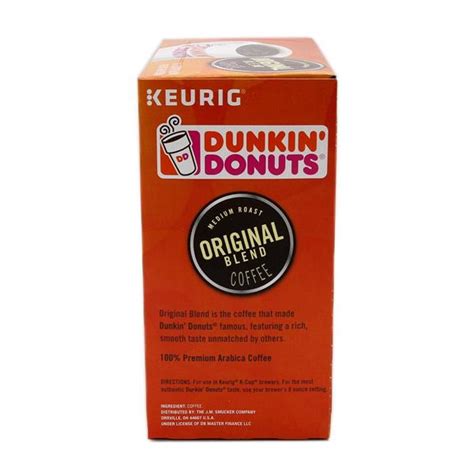 Keurig Dunkin Donuts Medium Roast Original Blend K Cup Pods Hy Vee