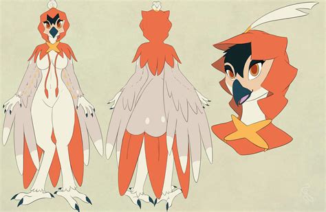 Commission Decidueye Character Ref By Sepisnake On Deviantart