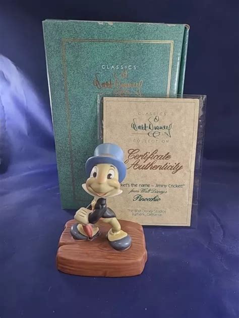 1993 Walt Disneys Classics Collection Jiminy Cricket The Name Pinocchio