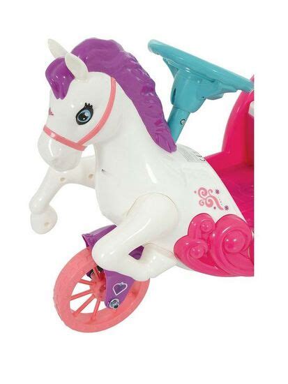 Buy A Disney Princess Horse And Carriage 6v From E Bikes Direct