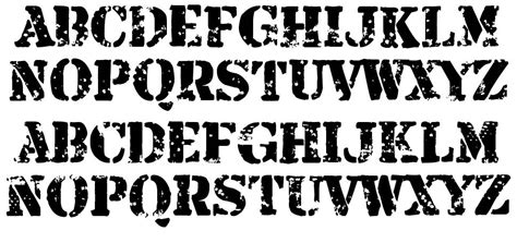 Armalite Rifle Font By Vic Fieger Fontriver