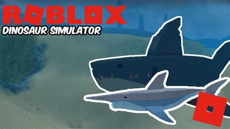 Roblox Dinosaur Simulator First C Megalodon Skin Slowly