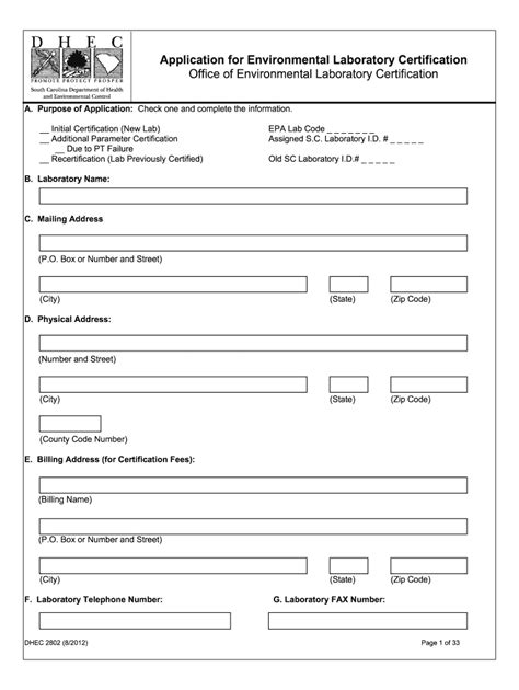 Dhec Form 2802 Fillable Fill Out And Sign Online Dochub