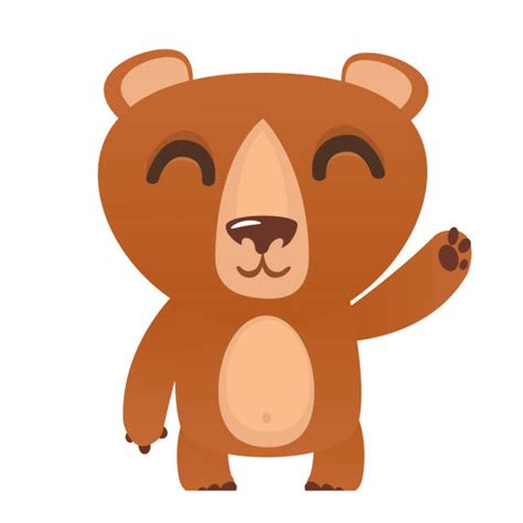 Best Cool Grizzly Bear Cartoon Illustrations Royalty Free Vector