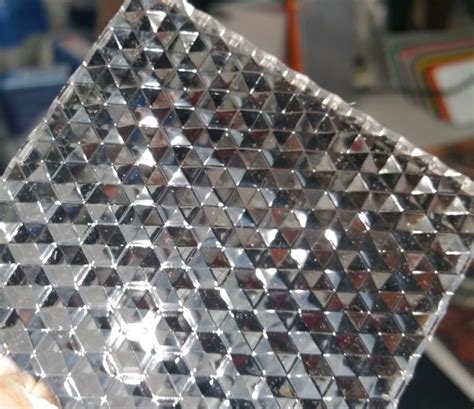 Cnc Metalworking And Manufacturing Clear Prismatic Perspex Plexiglass