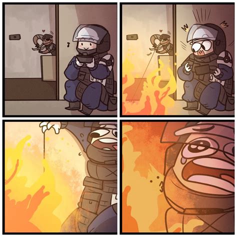 Pin By Kit The Poster On R6s Is Lit Rainbow Six Siege Memes Rainbow