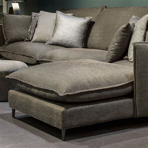Large Modern Velvet Modular Corner Sofa - Juliettes Interiors