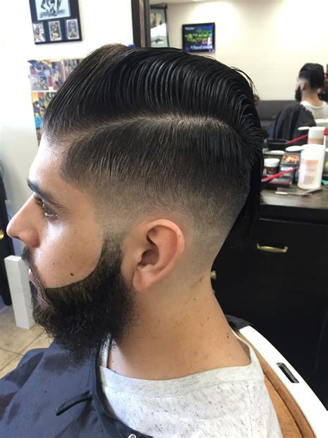 Maybe you would like to learn more about one of these? After the haircut!! low fade undercut beard enhancement ...