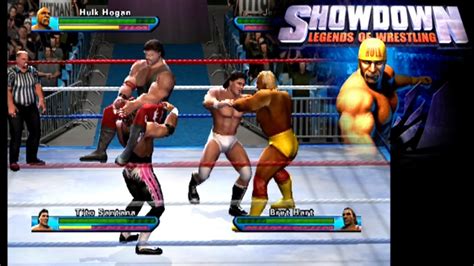 Showdown: Legends of Wrestling (PS2) Gameplay - YouTube