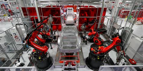 A Rare Look Inside Teslas Electric Car Factory Business Insider