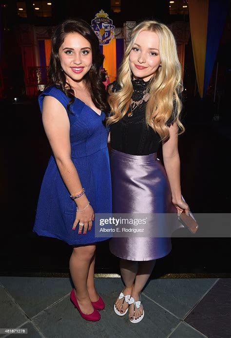 Actors Brenna Damico And Dove Cameron Attend The After Party For The