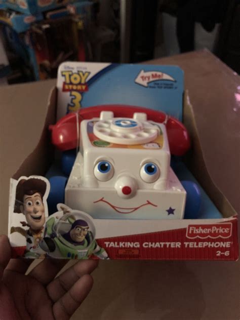 Toy Story 3 Rare Talking Chatter Telephone 21 Movie Phrases Ebay
