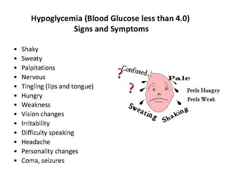 Hypoglycemia System Disorder Template