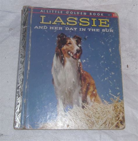 Little Golden Book Lassie 1950s Etsy