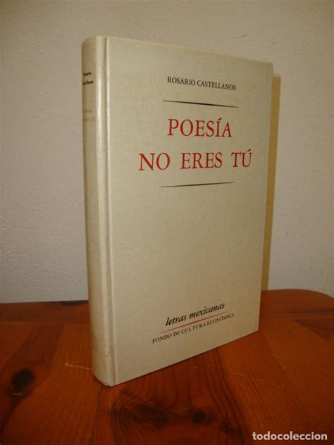 Poesía No Eres Tú Obra Poética 1948 1971 Vendido En Venta