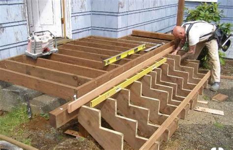 How To Build Deck Steps How To Do It
