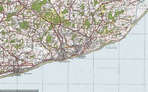 Old Maps Of Hastings Sussex Francis Frith