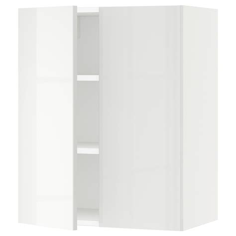 SEKTION Armoire murale 2 portes - blanc, Ringhult blanc - IKEA